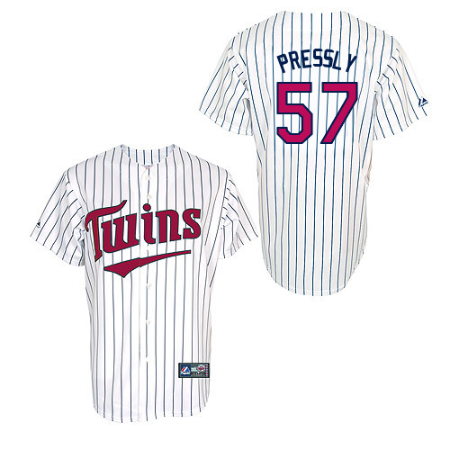 Ryan Pressly #57 Youth Baseball Jersey-Minnesota Twins Authentic 2014 ALL Star Alternate 3 White Cool Base MLB Jersey